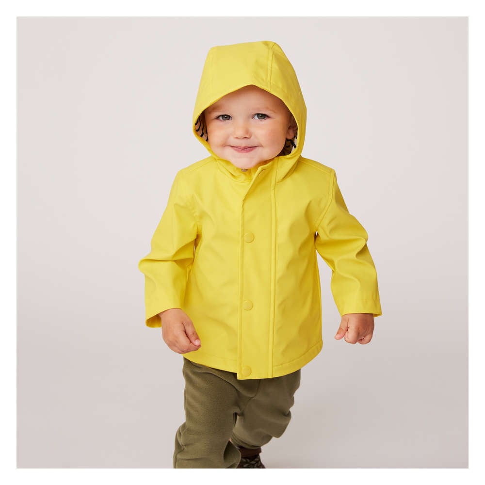 Kids raincoat outlet yellow